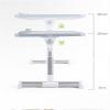 Bed Desk for Laptop and Writing Adjustable Height with Cooling Fan Foldable Notebook Lap Pc Folding Computer Portable Table view 2