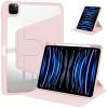 MIGOTODA PU Leather PC Material Hard Case for iPad mini (A17 Pro) 2024 / iPad mini 6 (6th Generation, 8.3-inch, 2021 Model) - Model US-J2-P2-N001 (Pink) view 1
