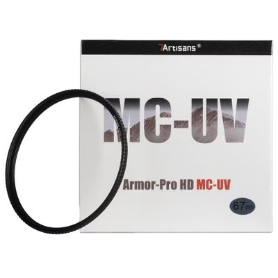 7artisans 67mm MC UV Flilter HD Lens Protection Filter Ultra-Slim High Hardness 24 Layers Coating Filter for Camera Lens