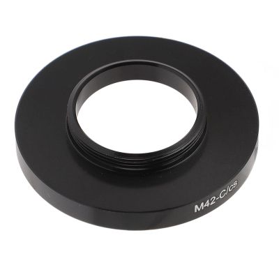 M42 to C Mount Adapter Ring, Aluminum Alloy, Lightweight Design, Optimized Imaging, Suitable for Travelling Astrophotographers, for Macro and Astronomical Photography