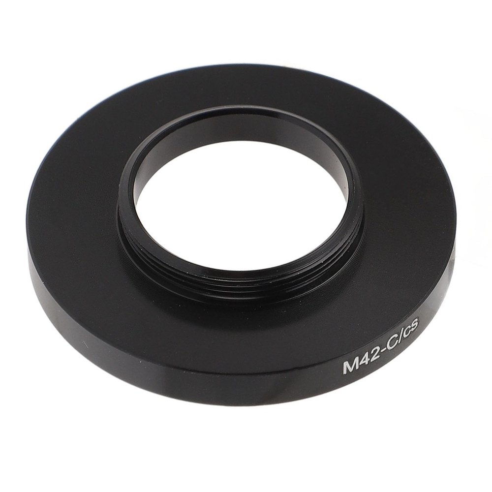 M42 to C Mount Adapter Ring, Aluminum Alloy, Lightweight Design, Optimized Imaging, Suitable for Travelling Astrophotographers, for Macro and Astronomical Photography