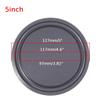 honselia 2 Pcs 5inch 127mm Bass Speaker Passive Radiator Auxiliary Vibration Plate Subwoofer Vibrating Membrane DIY Repair view 2