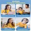 awatrue Kids Bluetooth Headphones, Over-Ear Wireless Headphones with Microphone, Safe-Volume 85dBA, Bluetooth 5.4, Foldable Lightweight and Comfortable, 50H Playtime, USB-C Charging, Blue view 4