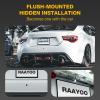 Backup Camera for Car, Metal Housing 170Wide View Angle Rear/Side/Front View Camera for Car, Clear Night Vision IP69 Waterproof Reverse Camera for Vehicle SUV RV Pickup, 18.5mm, 12V/24V, White view 4