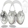 [3 in 1] Case Cover for AirPods Max(2024/2020) Ear Pad Case Cover/Headband Cover/Ear Cups Cover New Cute Design for Apple AirPods Max Headphones (Silver+Black) view 1