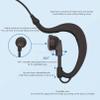 2 Pin Headset with mic for Two Way Radio Ear Piece with Microphone PTT in Ear Wire Headset Compatible for Baofeng UV-5R BF-888S Retevis SAMCOM FPCN30A,6 Packs view 4