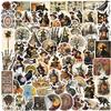 100PCS Vintage Witch Dark Academia Stickers,Victorian Witch Stickers,Witchy Aesthetic Stickers,Halloween Stickers, Witchy, Goth Stickers view 1