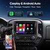 10.2" Car Stereo Radio for Chevy Silverado & GMC Sierra 2014-2018 - Wireless CarPlay Android Auto | 5G WiFi GPS Navigation | Bluetooth FM/SWC | Touchscreen | Plug & Play | 1080P Backup Camera view 4