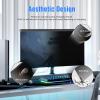 VERPONITY Magnetic Computer Privacy Screen 27 Inch, Aesthetic Hanging Privacy Screen for Computer Monitor with Anti-Blue Light Coating, Removable PVC Magnetic Attachment Computer Monitor Privacy view 4