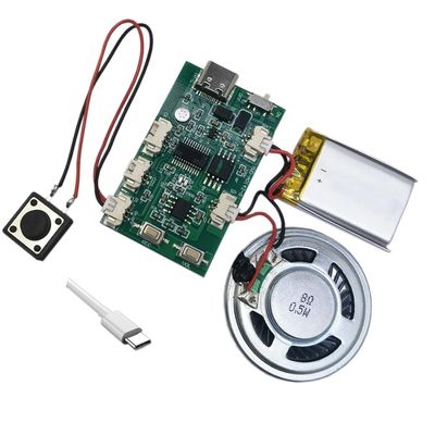 Gikfun Sound Recorder Module, DIY Music Voice Recording Module with 8 ohm Speaker for Personalized Greetings, Holiday Crafts Cards DIY (Only Support Windows System Computer) EK8484