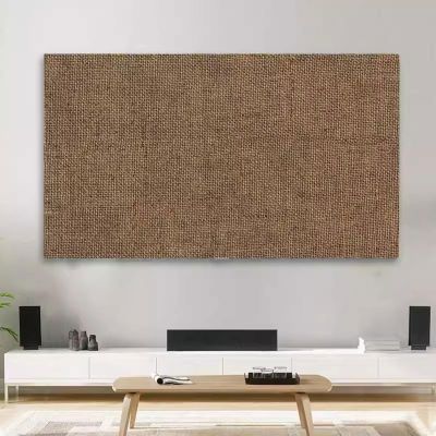 19-80 Inch TV Cover Thick Cotton and Linen TV Dust Cover Cloth Indoor LCD LED Screen Protect Cover Solid Color Monitor Cover Universal Bedroom Living Room Art Decoration Cover(Color:color11,Size:28in)
