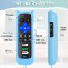 (2+2 Packs) Replacement Remote Control for Roku TV with Silicone Cover, Universal Remote for TCL/Hisense/Onn/Westinghouse/Philips Roku Smart TVs (Not for Roku Stick/Box) view 4