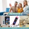 (2+2 Packs) Replacement Remote for Roku TV with Soft Protective Silicone Cover(Glow in The Dark), Universal Remote for TCL Roku/Hisense Roku/Onn Roku/Sharp Roku/Element Roku/Philips Roku Smart TV view 3