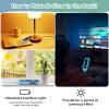 (2+2 Packs) Replacement Remote for Roku TV with Soft Protective Silicone Cover(Glow in The Dark), Universal Remote for TCL Roku/Hisense Roku/Onn Roku/Sharp Roku/Element Roku/Philips Roku Smart TV view 4