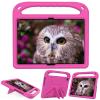 CXDFCDBS Tablet PC Bags Cases Sleeves Compatible with Huawei Mediapad T5 10.1 Inch 2018, Shock Absorbing, with Handle,EVA, Holder, Sturdy Tablet Case for Kids, Lightweight(Rose Red) view 3