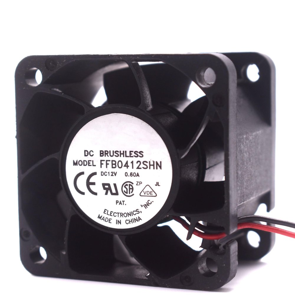 FFB0412SHN 2-Wire DC 12V 0.60A 40x40x28mm Cooling Fan