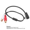 CFTGIW Audio Cable Adapter, Bluetooth Aux Adapter, Car Radio AUX in Audio Cable Adapter Replacement for KCA 121B Ai net Player 9887 105 117 9855 view 2