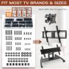92PCS Universal TV Mounting Hardware Screw Kit Set - M4 M5 M6 M8 Screws, Spacers and Washers for Most TV/Monitor VESA Mount, TV Mount Replacement Screws with Box up to 80", Black view 4