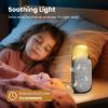 Gemmac 3 in 1 Night Light + Bluetooth Speaker + White Noise Sound Machine, Multifunctional Baby Sound Machine, Rechargeable Night Light for Kids, Bluetooth Speaker with Nightlight for Bedroom, Gift view 3