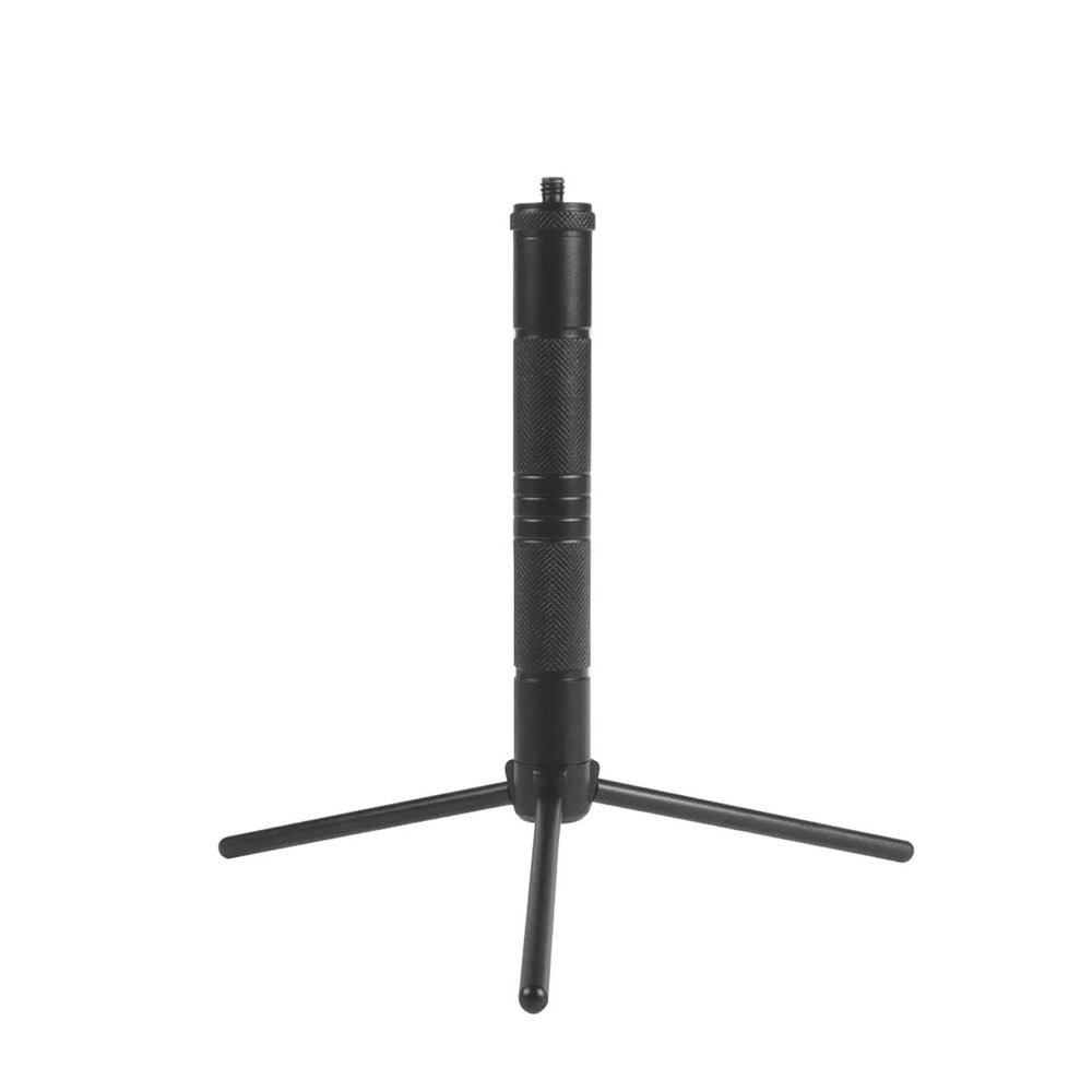 LKBEJMYY Tripod Foldable 1/4 Screw Portable Ultra-Light Support Camping Light Stand Projector Bracket