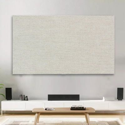 19-80 Inch TV Cover Thick Cotton and Linen TV Dust Cover Cloth Indoor LCD LED Screen Protect Cover Solid Color Monitor Cover Universal Bedroom Living Room Art Decoration Cover(Color:color19,Size:24in)