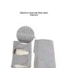 HDNSAUD Winter Protective Knee Pads 2pc Winter Outdoor Sports Warm Lengthened Knee Pads Protector Protective Elastic Wool Thermal Plush Kneepad Kneecap Kneelet(5,M) view 4