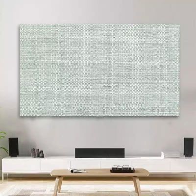19-80 Inch TV Cover Thick Cotton and Linen TV Dust Cover Cloth Indoor LCD LED Screen Protect Cover Solid Color Monitor Cover Universal Bedroom Living Room Art Decoration Cover(Color:color16,Size:58in)