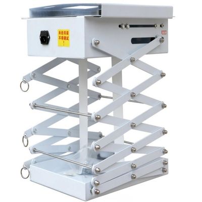 LHXEQJAM Electric Projector Stand Lifting Scissor with Hidden Ceiling Stand Running Distance 2m, 2.5m Floor: 48 * 48cm(2m)