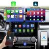 2+32G Android 12 Double Din Car Stereo for Honda Civic 2016-2020 with 9 Inch Touchscreen Radio Built-in Wireless Carplay/Android Auto/GPS/Bluetooth/FM/AUX-in/Steering Wheel Controls/Backup Camera view 3
