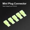 Bnineteenteam 5 Pairs Green Mini Plug Unwired Connector RC NiMH Stable for Model Aircraft view 3
