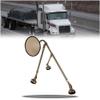 Mytee Products Fender Tripod, Adjustable 21" - 32.75" Tripod W/ 8.5" Convex Mirror, Stainless Steel Finish, Replaces OEM: 97686 view 2