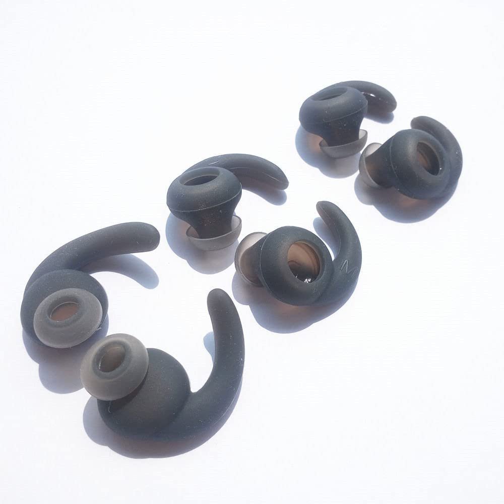 Headphone Earbuds 3 Pair S/M/L Earbuds Eartips for JBL Headset Accessory, Gray