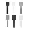 WEISUYUUS Pack of 10 Self Adhesive Straps Reusable Fastening Straps Adjustable Wire Strap Easy Solution for Neat Wire Organization view 4