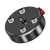 MOAIYU Quick Release Adapter Cold Shoe Adapter with 1/4'' Screw for DSLR Camera Cage Tripod Cold Shoe Mount Replacement view 3