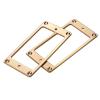 2Pcs Gold Electric Guitar Aluminum Alloy Humbucker Pickup Mounting Ring Flat Repair Part view 4