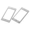 2Pcs Silver Electric Guitar Aluminum Alloy Humbucker Pickup Mounting Ring Flat Repair Part view 1