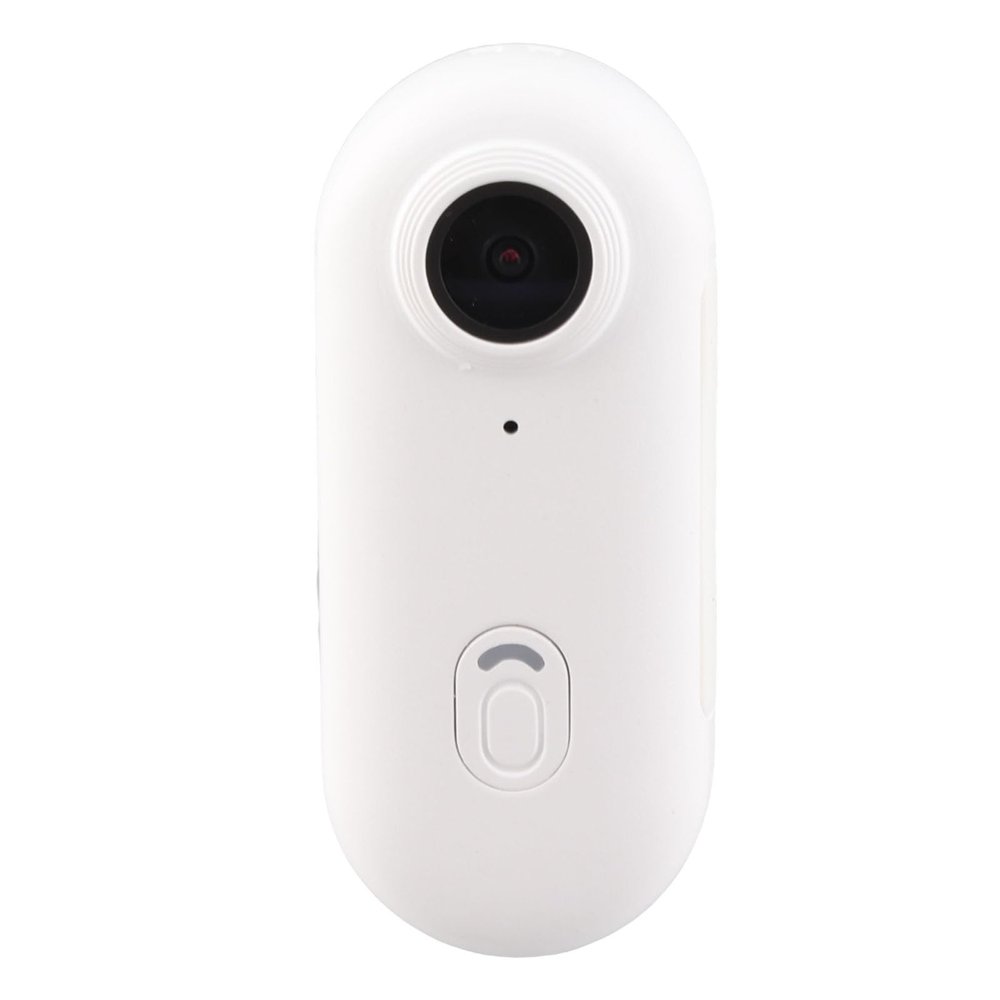 Zopsc 8MP 4K 30FPS Sport Action Camera with 120 Wide Angle Lens, Case, Magnetic Lanyard, Loop Recording, APP Control, 30M, Cat Collar Camera (White)