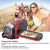4K 48MP DV Camera, 2.7in TFT Rotatable Screen, 16x Digital Zoom Video Camera with USB Cable, 2.7in Camera, Wonderful Moments for Travel, Baby Record, School Campus, with Long view 4
