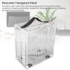 BTSEURY PC Gaming Case, 23x20.5x12cm Miniature ITX PC Case Clear Arcylic PC Case Portable DIY Desktop Computer Case 360 Degree Open Hollow Airflow Case (Transparent) view 2