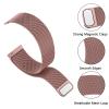 ZLZKJS Metal Watch Bands, 14mm 16mm 18mm 20mm 22mm 24mm Adjustable Quick Release Watch Strap, Stainless Steel Mesh Replacement band for Women Men (14mm, Rose Pink) view 3