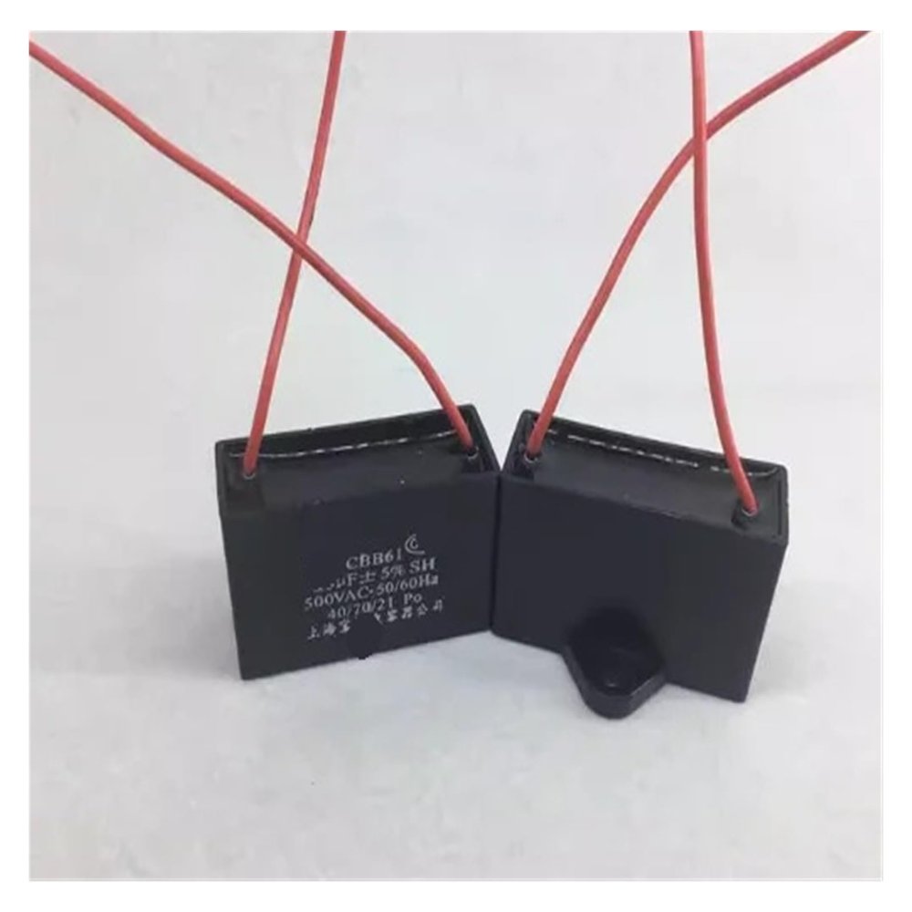 SXQWEPGOM Cbb61 500v 1uf/1.2uf/1.5uf/1.8uf/2uf/2.5uf/3uf/3.5uf/4uf/4.5uf/5uf/6uf/8uf/10uf/12uf Fan Starting Capacitor (0.55UF500V)
