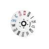 Watch Day Wheel Disc White for NH35 NH36 NH37 Watch Movement Parts view 1