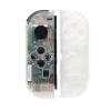 1 Pair Replacement Controller Shell DIY Decoration Case Housing Shell for Switch, White view 4