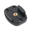 Alloy Mount Tripod Quick Release Plate Bracket Base for Hero 9 8 7 Action Camera, Black view 1