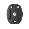 Alloy Mount Tripod Quick Release Plate Bracket Base for Hero 9 8 7 Action Camera, Black view 3