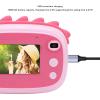 Digital Camera with 3 Inch, Front Rear Dual Lens 48MP 1080P Video Inkless Printing, Fun Frame, Timer Function (Roseate) view 4