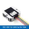 12V 24V to 5V 5A 25W 10A 50W DC-DC Step Down Converter 12Vdc 24Vdc to 5Vdc 5AMP 10AMP Taxi Car Led Display Power Supply(12V 24V to 5V 10A) view 2