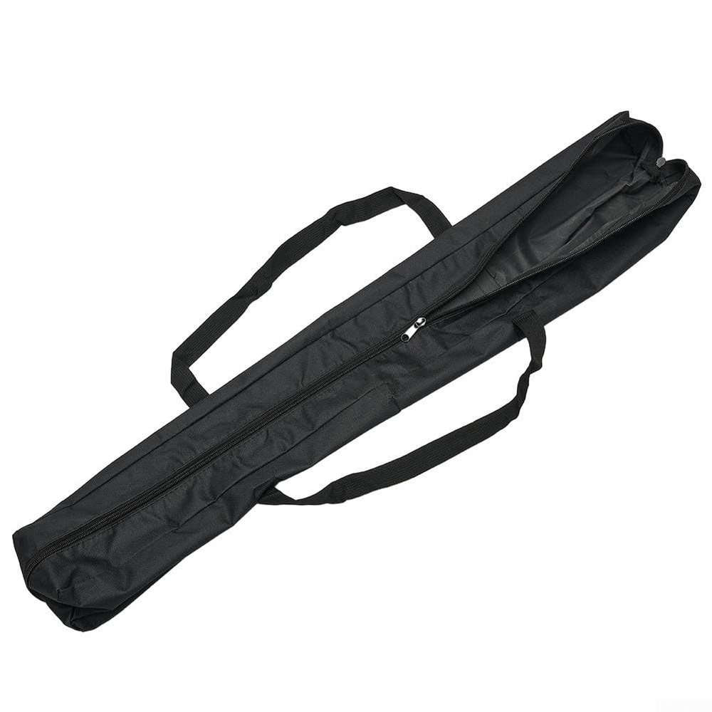 CRIDENG Tripod Bag, Compact & Portable Tripod Stand Case with Smooth Zip, Nylon Material, Black, 80*9*9CM