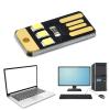 Hxyxbnhno 5Pcs Pocket Card USB Power LED Keychains Night Light 0.2W USB LED Bulb Book Light for Laptop PC Powerbank view 2