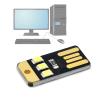 Hxyxbnhno 5Pcs Pocket Card USB Power LED Keychains Night Light 0.2W USB LED Bulb Book Light for Laptop PC Powerbank view 3